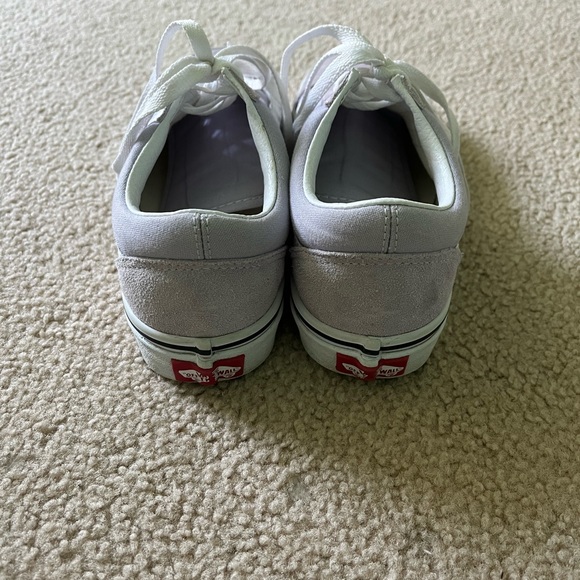 Purple Lace Up Vans - Picture 3 of 4